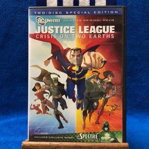 Justice League Crisis on Two Earths DVD 2010 2-Disc Set Spec. Ed. DC Comic Exc.